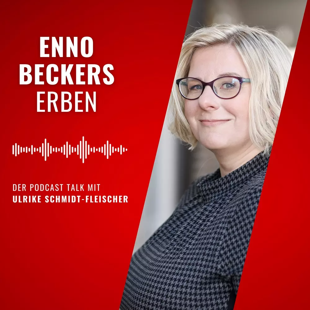 Cover des Podcasts Enno Beckers Erben, Folge 5 mit Ulrike Schmidt-Fleischer, Florian Fischer und Andreas Reichert
