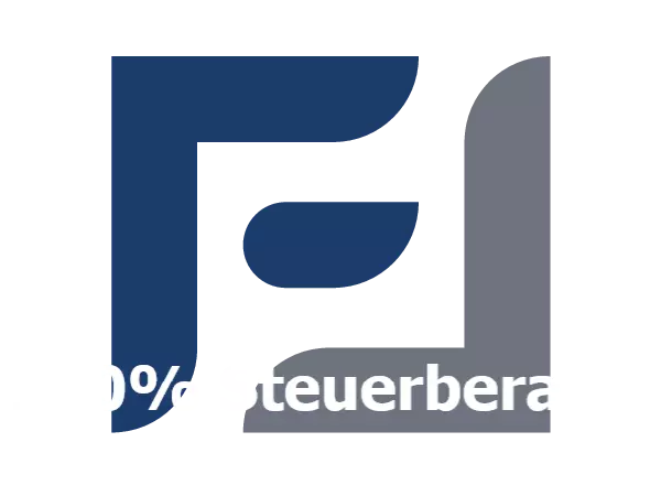 Fischer&Reimann Logo mit Schriftzug 100% Steuerberater