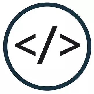 Icon mit typischen Script-Zeichen </>