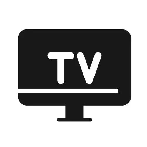 Icon mit Fernseher